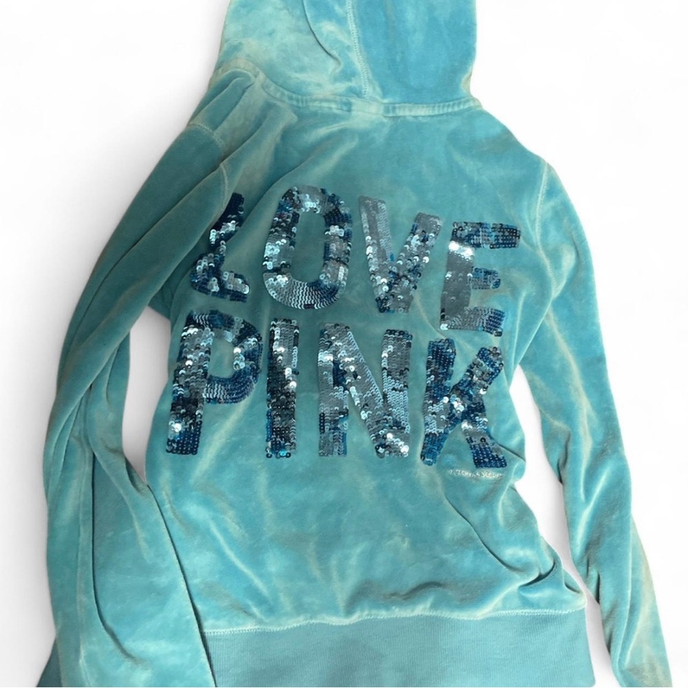 vs pink zip up